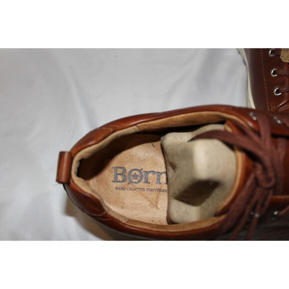 Born Men\'s Tan Leather Allegheny Casual Athletic Sneakers Sz 12 NIB main image 5